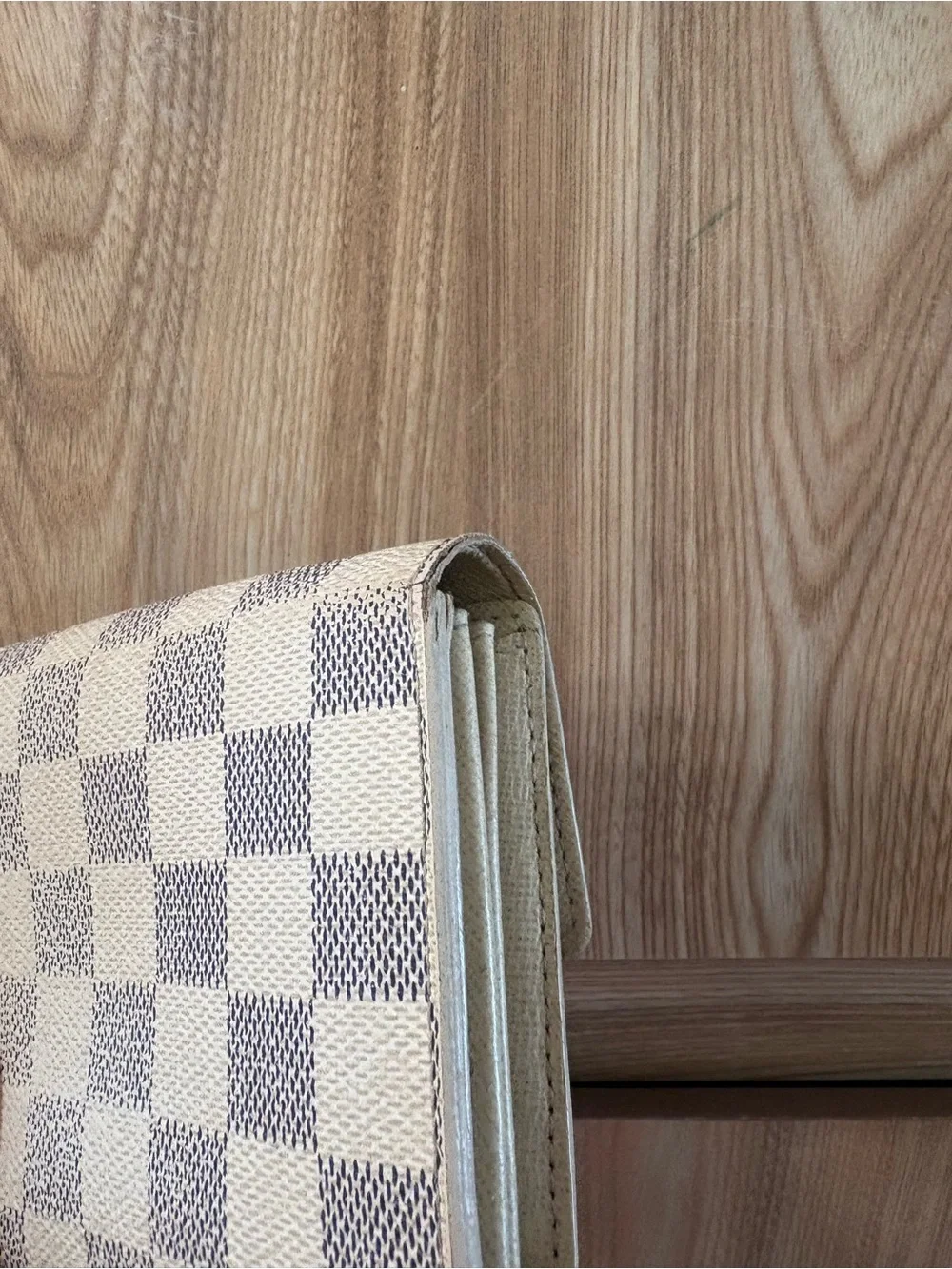 Authentic Louis Vuitton Portefeuille  Damier Azur Wallet